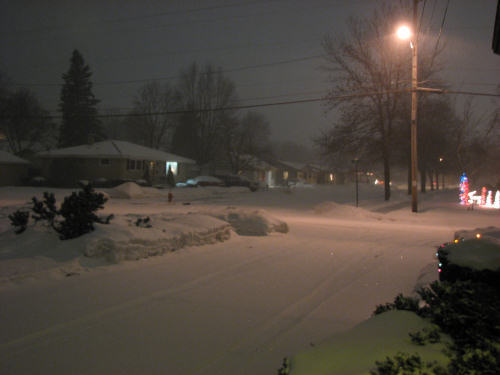 Snowy Street